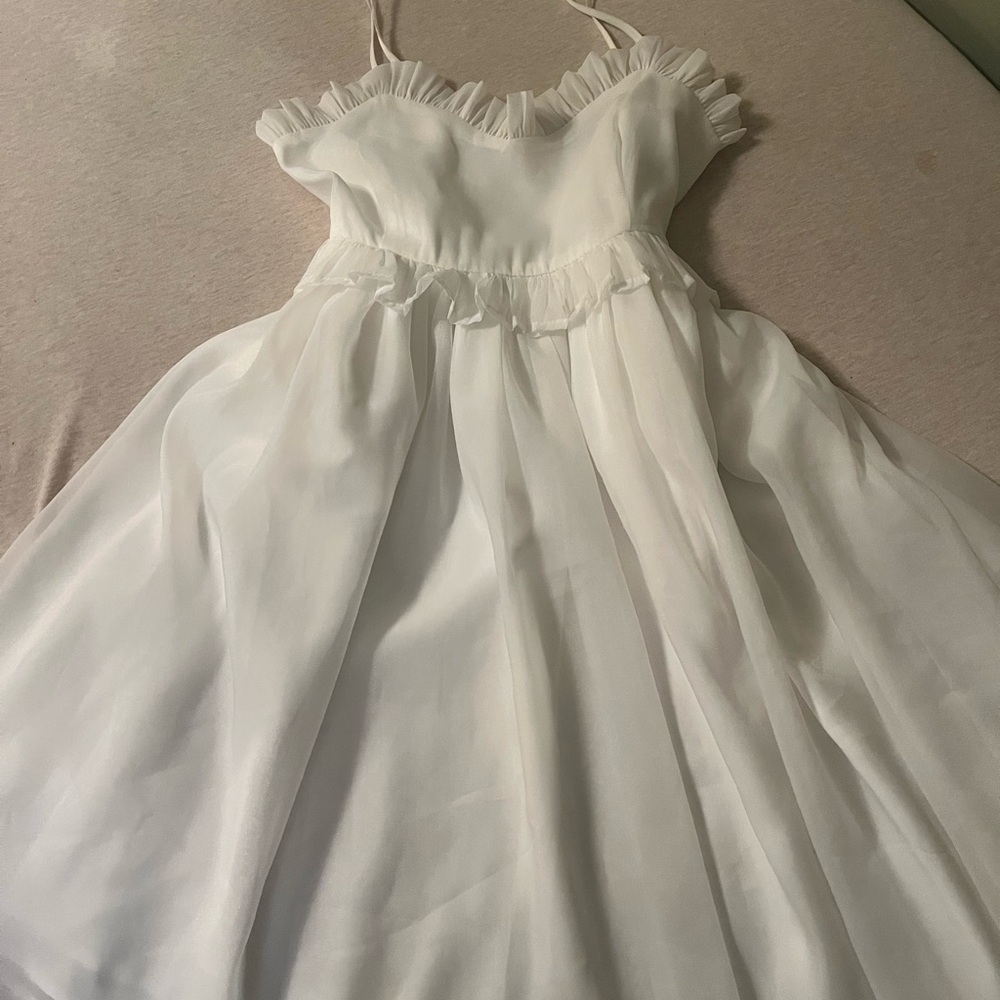 White Mini Dress